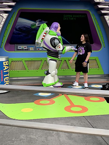 Meeting Buzz Lightyear