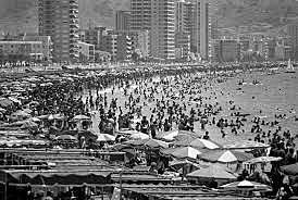 Terciarización y boom turistico