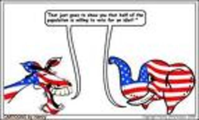 Conservative Republicans sweep the historic 1980 election.