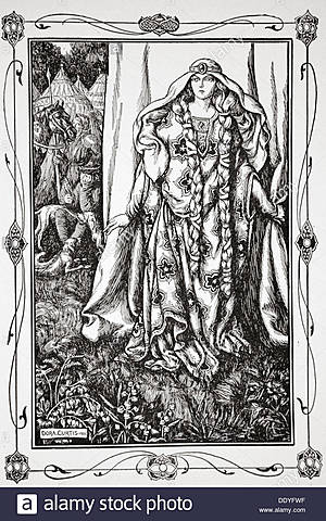 CHAPTER 3: king Arthur at queen Annoure's castle