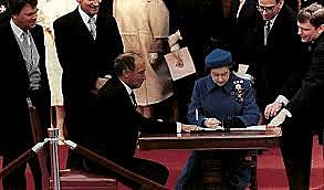 Rapatriement de la constitution