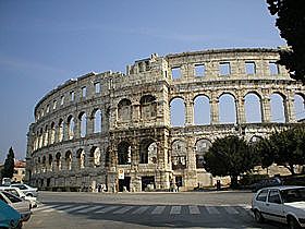 Odprtje Puljske arene za gladiatorske igre