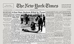 4 Student Killed at Kent State