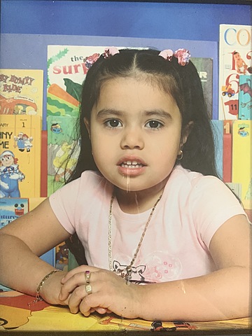 My first day of kindergarten