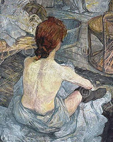 Henri de Toulouse-Lautrec pinta "La toilette "
