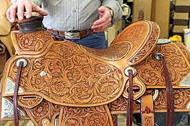 Michael competes in his first roping competition.