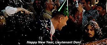 Forrest and Lt. Dan Celebrate New Year’s Eve in New York City