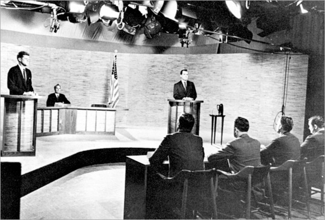 JFK Debates Richard Nixon on Television