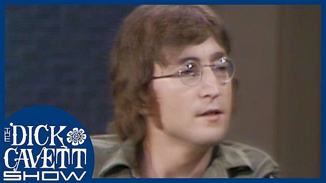 John Lennon's first appearance on Dick Cavett Talk Show