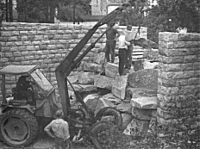 Errichtung Wolfsgehege