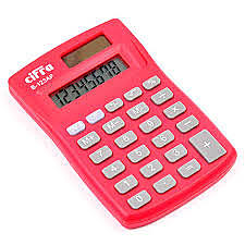 CALCULADORAS ELECTRÓNICAS DE BOLSILLO