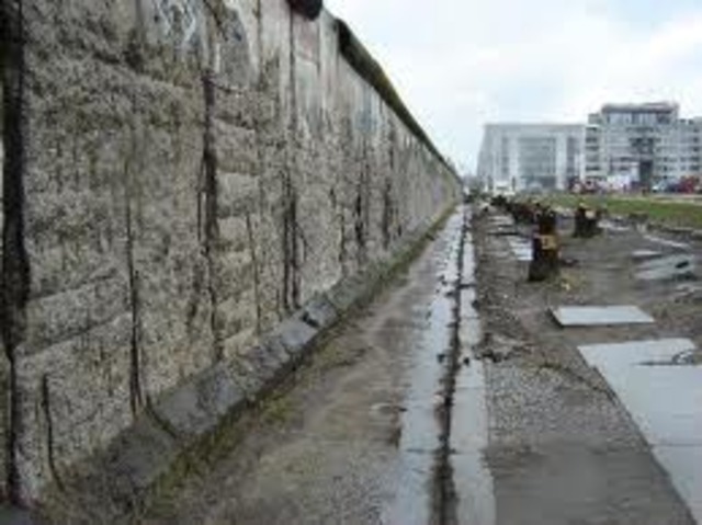 Berlin Wall Built