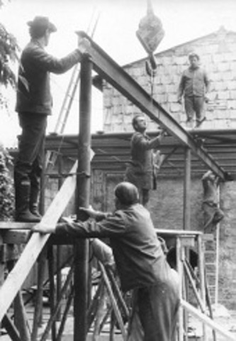 Einweihung Braunbärengeheges.