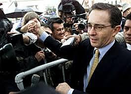 Elección del Presidente Alvaro Uribe Velez