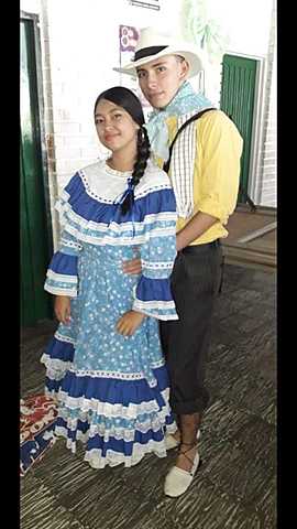 Mi primera presentacion de baile