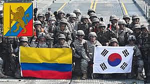 Batallón colombiano en Corea