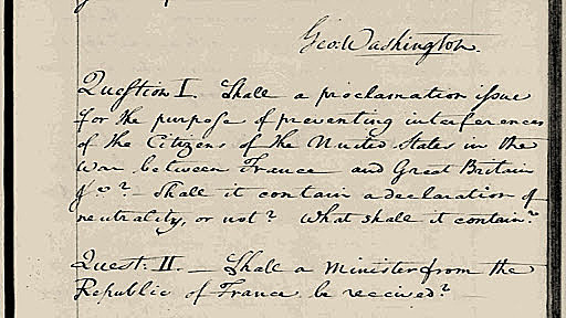 Proclamation of Neutrality