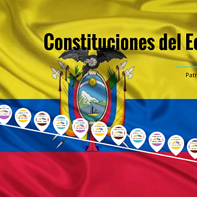 Timeline: CONSTITUCIONES DEL ECUADOR