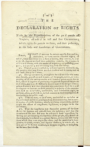 Declaration of Rights
