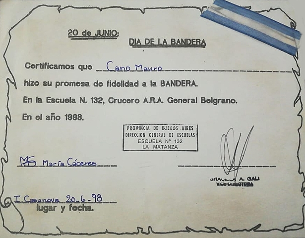 Promesa a la Bandera