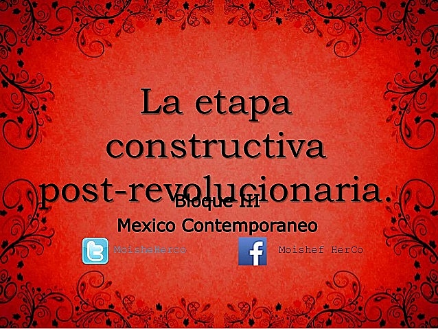 Relaciones Internacionales en la Post-revolución