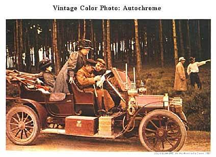 Primera placa a colores de los Lumière