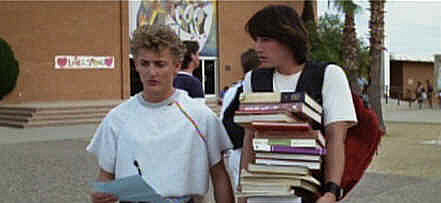 Bill and Ted In class threatened by failing
