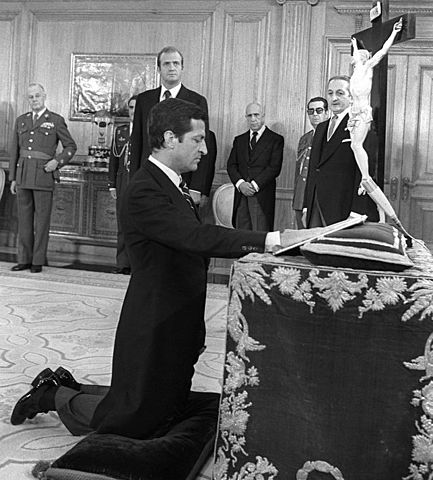 Nombrament Adolfo Suárez