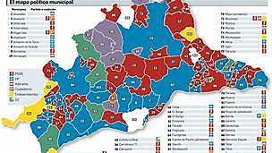 Las elecciones autonómicas y municipales marcan la ruptura del bipartidismo con la representación de dos nuevos partidos emergentes: Podemos y Ciudadanos.