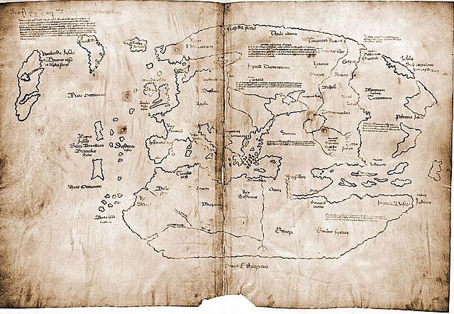 La primera representación de América en los Mapas