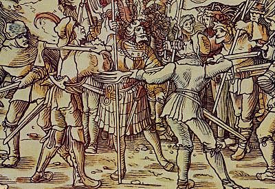 La rivolta dei cavalieri e dei contadini tedeschi