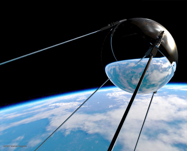 russians launch sputnik
