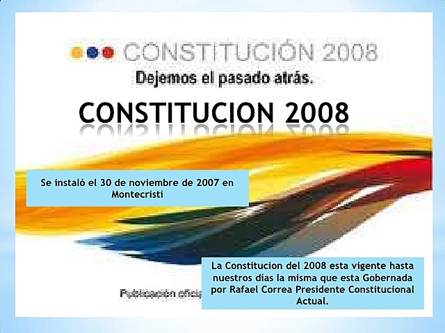 Montecristi, 28 de septiembre de 2008