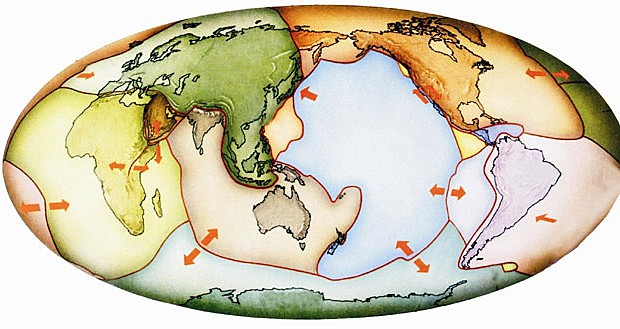 Tectónica de placas: una perspectiva global.