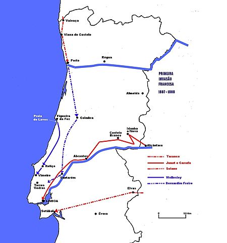 Entrada dos franceses em Portugal