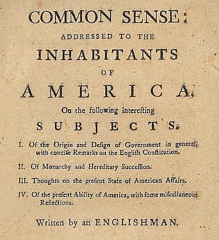 Thomas Paine's Common Sense