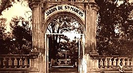 Timeline: La Historia Del Jardin De San MARCOS