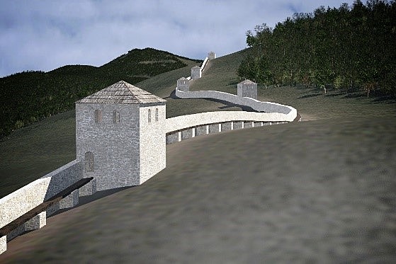 Izgradnja Ajdovskega zidu