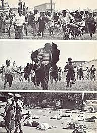 Il  massacro di Sharpeville.