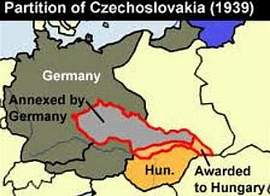 Germany invades Czechoslovakia