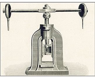 PRENSA DE BALANCÍN - NICOLAS BRIOT