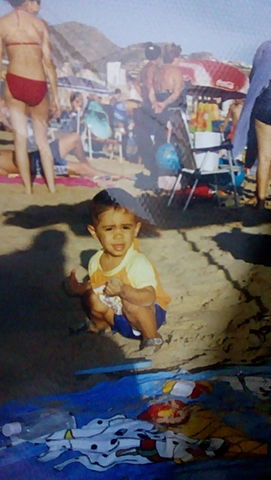 Mi primera vez en la playa