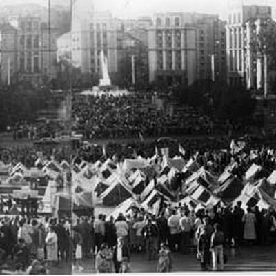 Timeline: Революція на граніті 1990 року