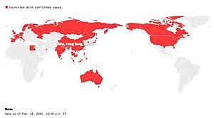 The first known case in russia