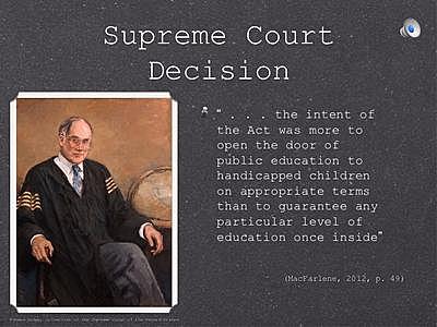 Board of Ed. Of HHCD V. Rowley