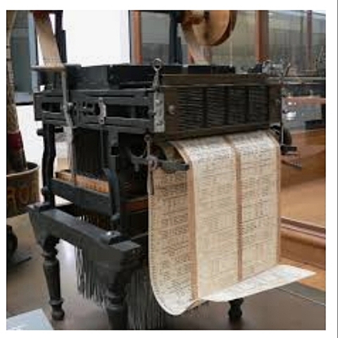 Máquina de telar. Jaqcuard