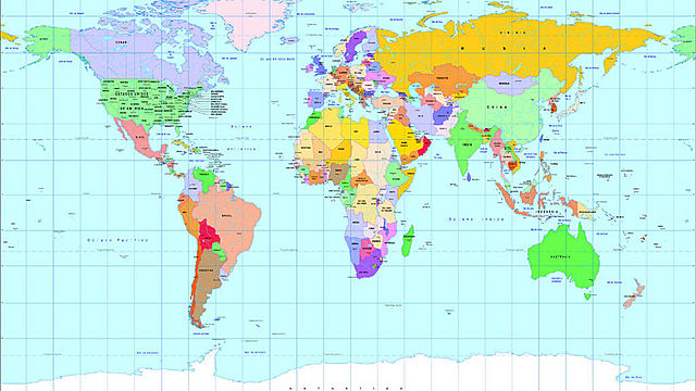 Otra proyección del planeta