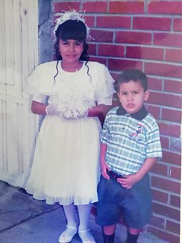 Primera comunión de mi hermana