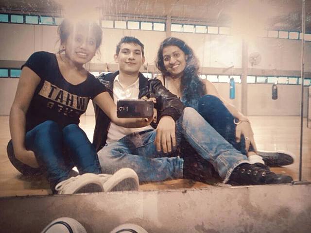 Cursando el Cbc en Ciudad Universitaria.