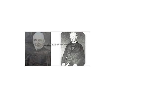 1820 Frs. Therry and Conolly, the first official priests arrive